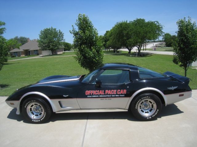 1978 Black Chevrolet Corvette Coupe