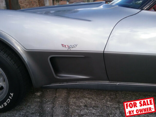 1978 Silver Chevrolet Corvette Coupe