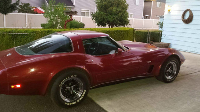 1978 Red Chevrolet Corvette Coupe
