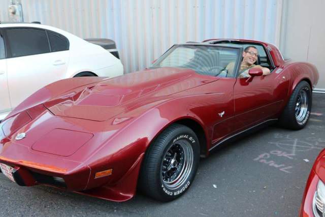 1978 Red Chevrolet Corvette Coupe