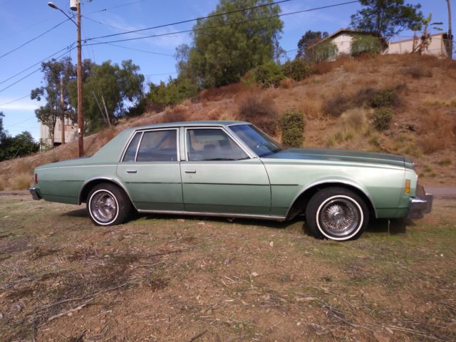1978 Green Chevrolet Impala Sedan