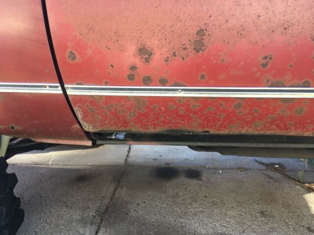 1978 Burgundy Chevrolet Other Pickups Pickup Truck