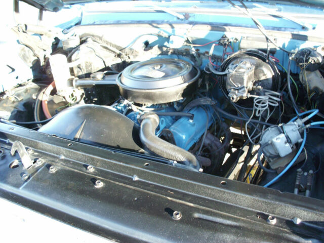 1978 Blue Chevrolet Blazer Convertible