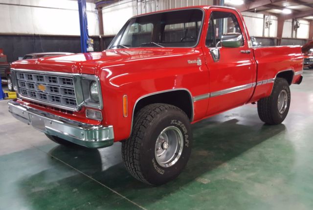 1978 Red Chevrolet C-10