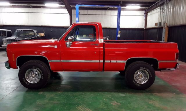 1978 Red Chevrolet C-10