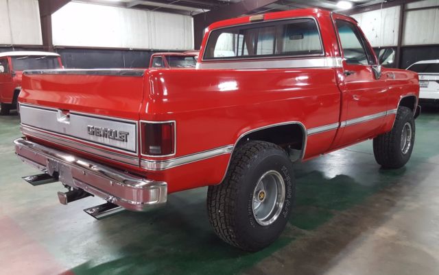 1978 Red Chevrolet C-10