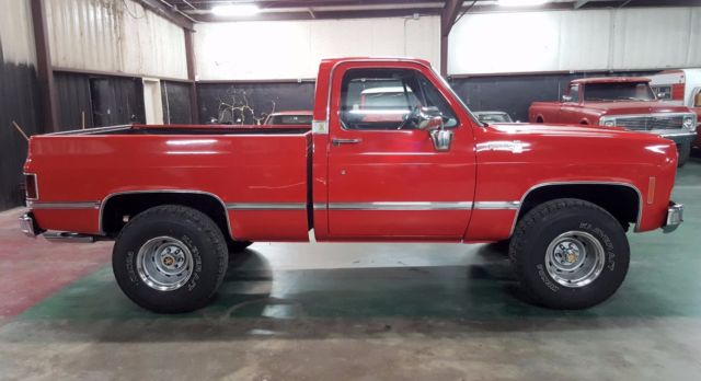 1978 Red Chevrolet C-10