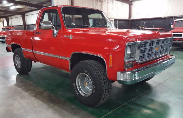 1978 Red Chevrolet C-10