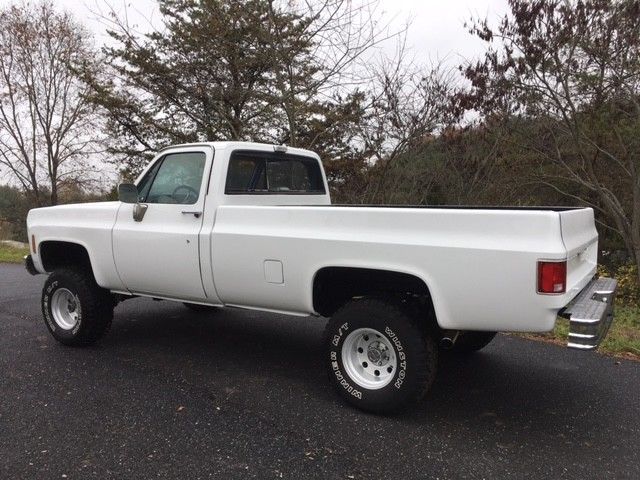 1978 White Chevrolet C/K Pickup 1500 Pickup