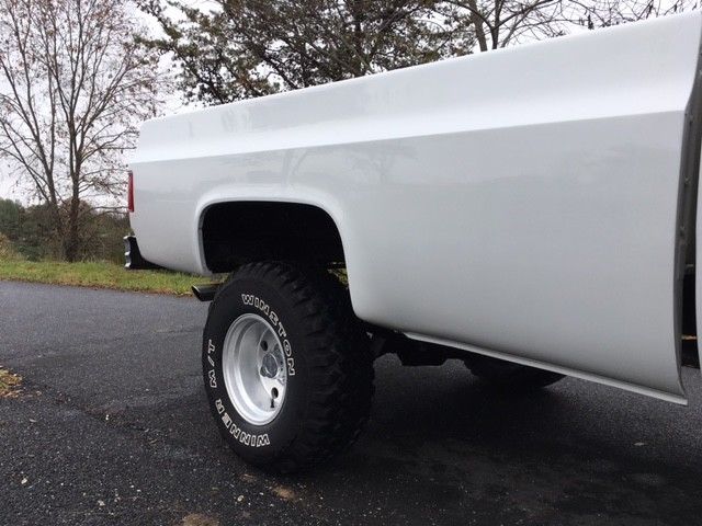1978 White Chevrolet C/K Pickup 1500 Pickup