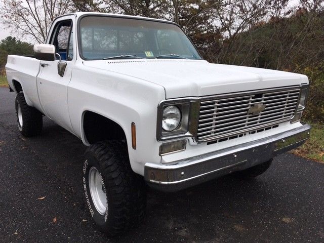 1978 White Chevrolet C/K Pickup 1500 Pickup