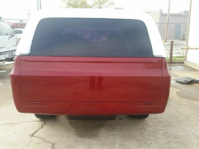 1978 Orange Chevrolet Blazer SUV