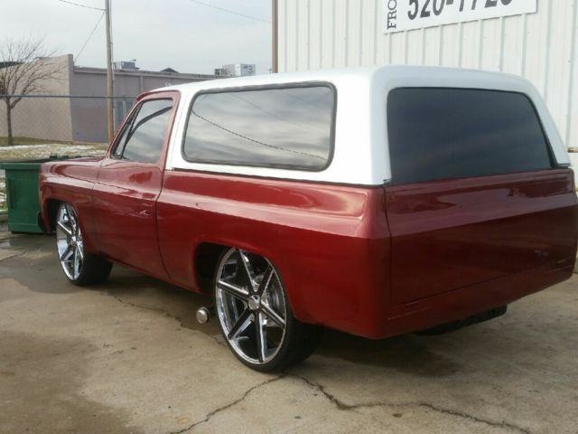 1978 Orange Chevrolet Blazer SUV