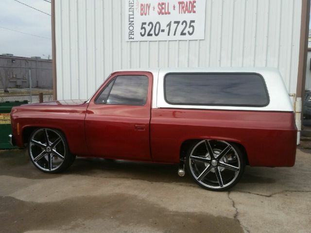 1978 Orange Chevrolet Blazer SUV