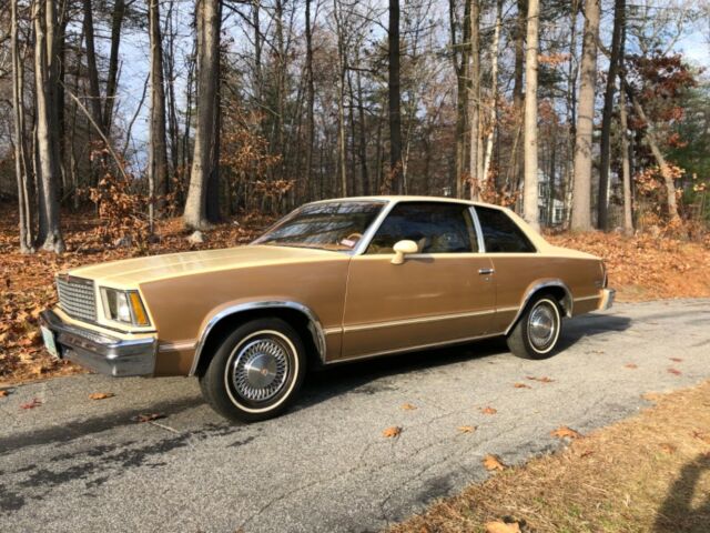 1978 Brown Chevrolet Malibu Coupe