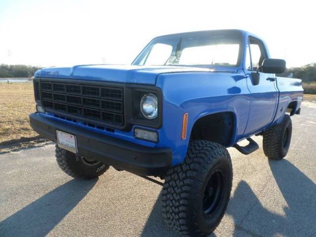1978 Blue Chevrolet C/K Pickup 1500 Crew Cab Pickup