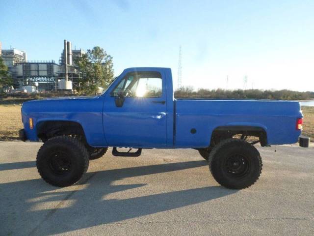 1978 Blue Chevrolet C/K Pickup 1500 Crew Cab Pickup