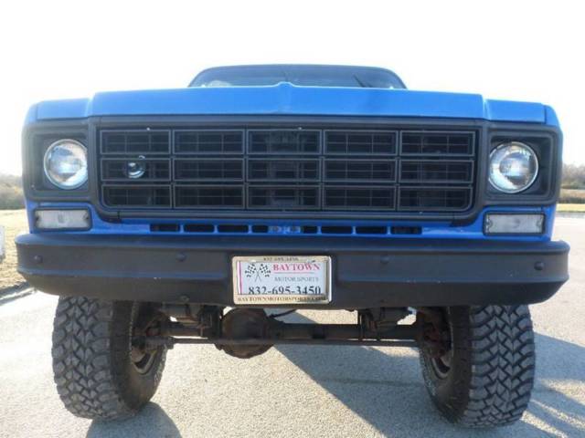 1978 Blue Chevrolet C/K Pickup 1500 Crew Cab Pickup