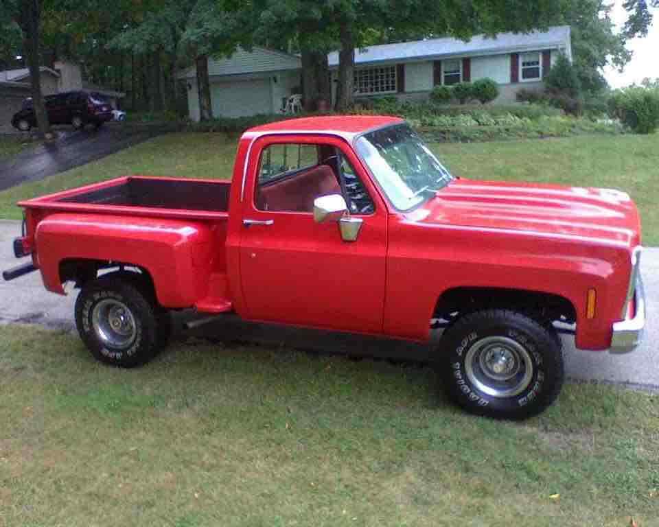 1978 Red Chevrolet Pickup Pickup