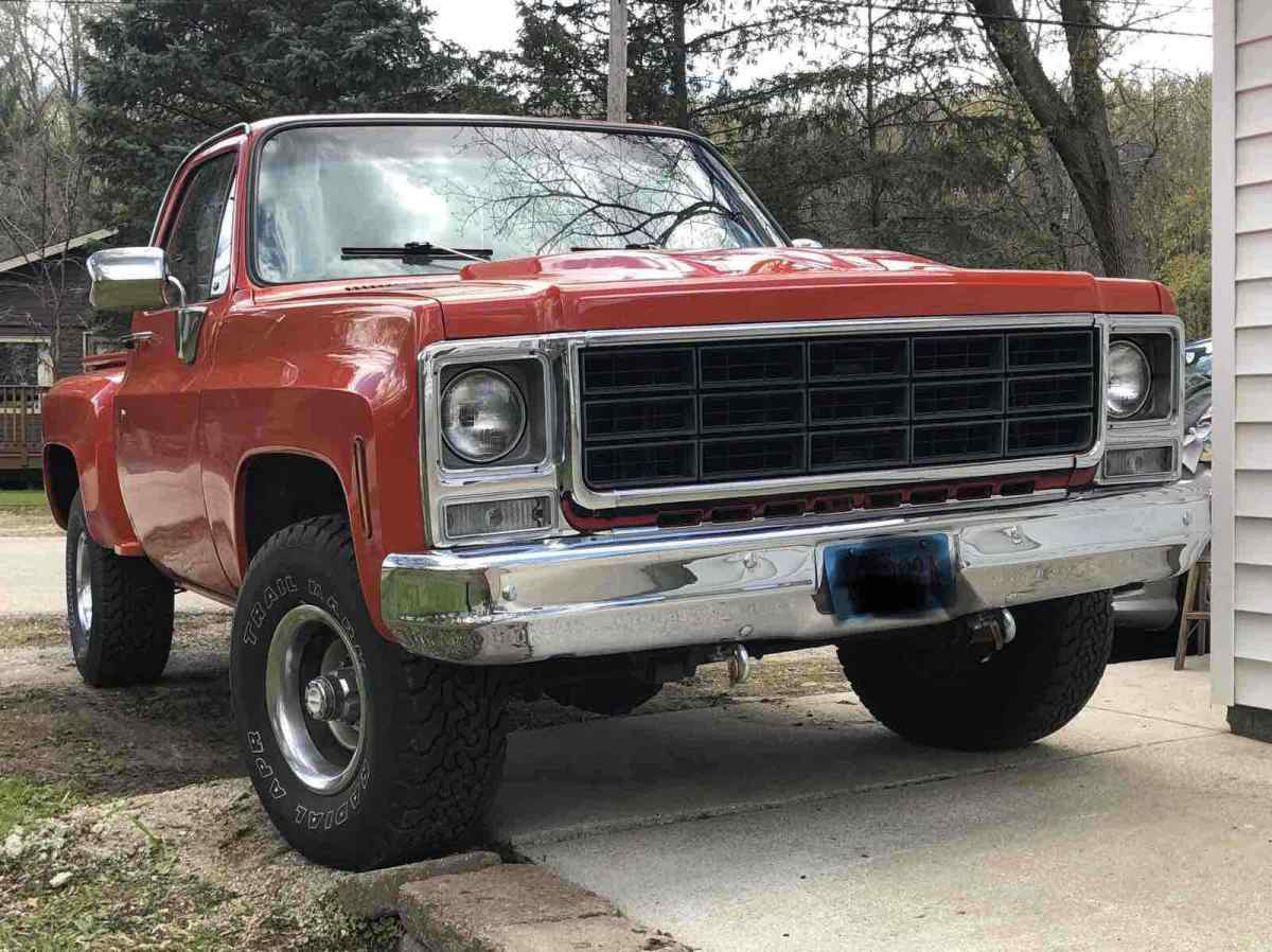1978 Red Chevrolet Pickup Pickup