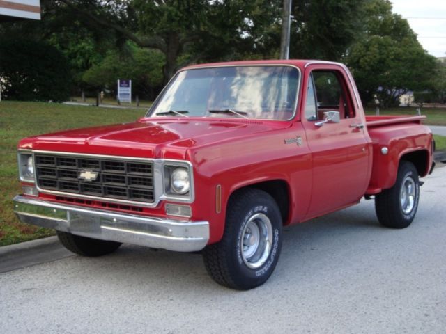 1978 Red Chevrolet Scottsdale --
