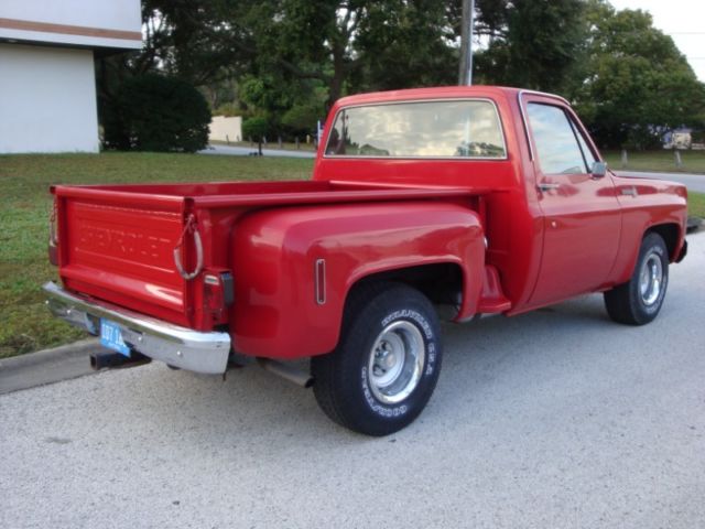 1978 Red Chevrolet Scottsdale --