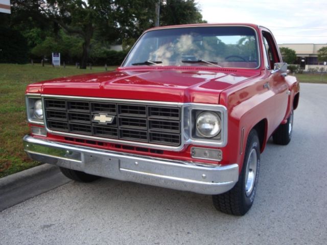 1978 Red Chevrolet Scottsdale --
