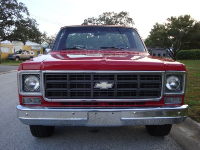 1978 Red Chevrolet Scottsdale --