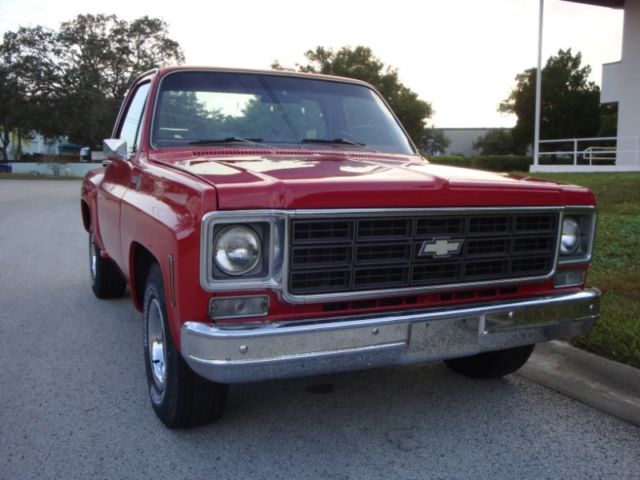 1978 Red Chevrolet Scottsdale --