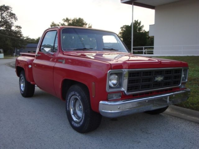 1978 Red Chevrolet Scottsdale --