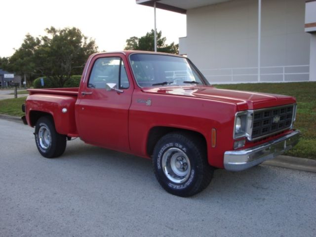 1978 Red Chevrolet Scottsdale --
