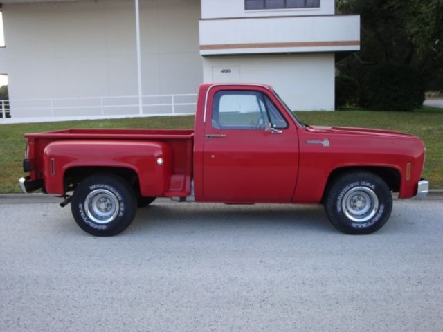 1978 Red Chevrolet Scottsdale --