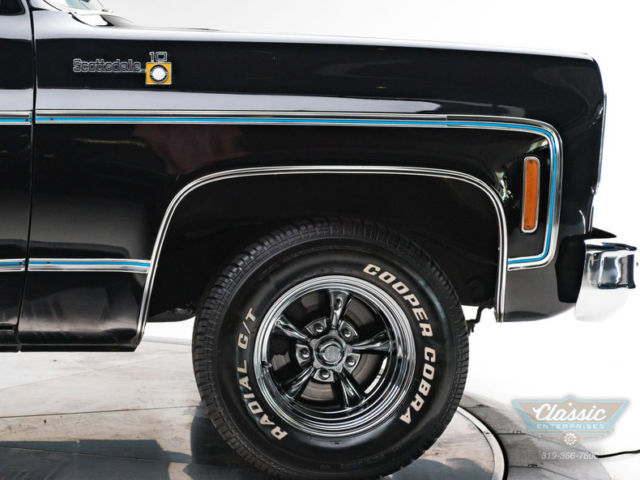 1978 Black Chevrolet Scottsdale --
