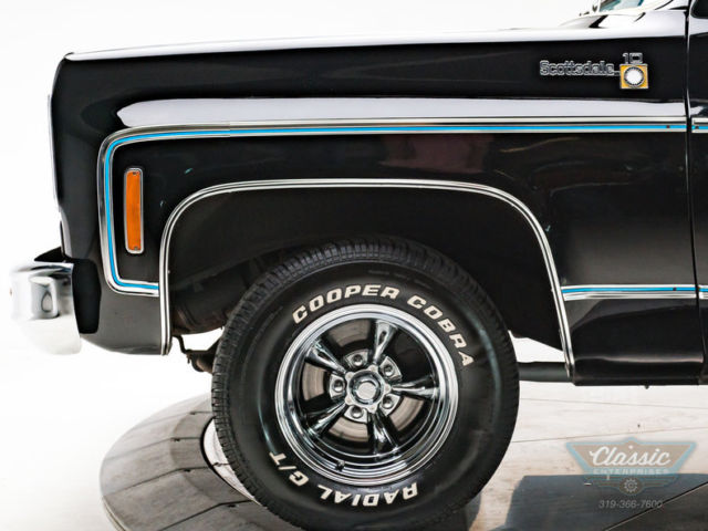 1978 Black Chevrolet Scottsdale --