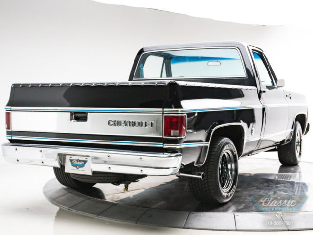 1978 Black Chevrolet Scottsdale --