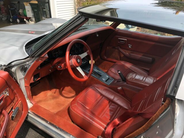 1978 Silver Chevrolet Corvette Coupe