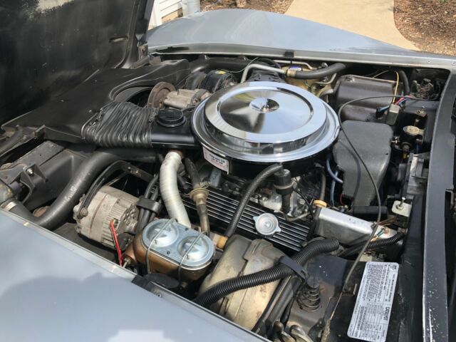 1978 Silver Chevrolet Corvette Coupe