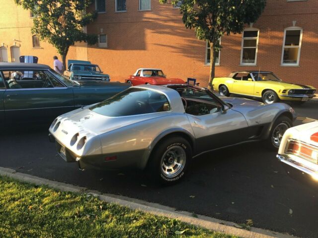 1978 Silver Chevrolet Corvette Coupe