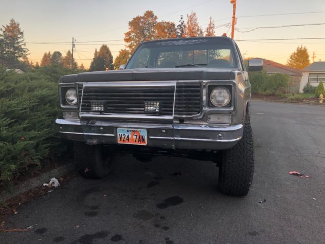 1978 Gray Chevrolet C/K Pickup 2500 Pickup