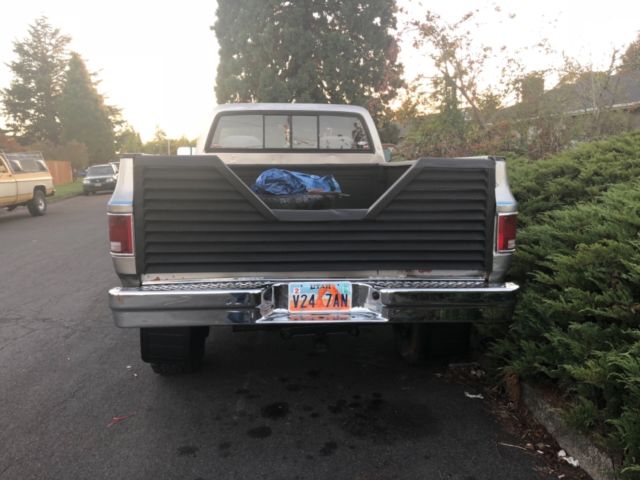 1978 Gray Chevrolet C/K Pickup 2500 Pickup