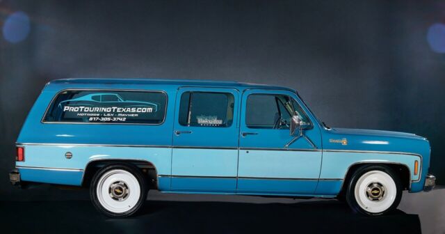 1978 Blue Chevrolet Suburban