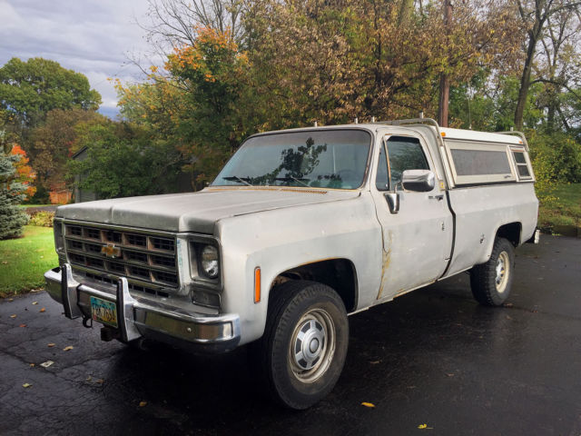 1978 Silver Chevrolet Cheyenne