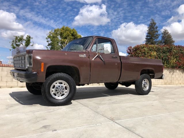 1978 Brown Chevrolet C/K Pickup 2500
