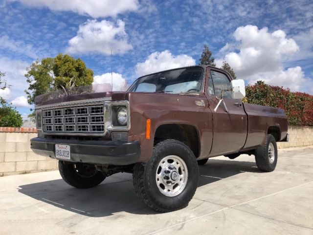 1978 Brown Chevrolet C/K Pickup 2500