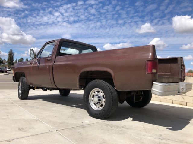 1978 Brown Chevrolet C/K Pickup 2500
