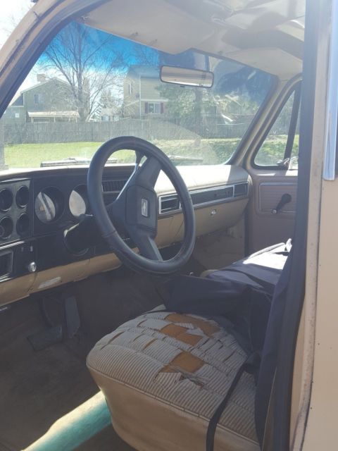 1978 Tan Chevrolet C-10 Standard Cab Pickup