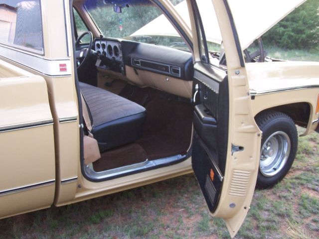 1978 Yellow Chevrolet C-10 Standard Cab Pickup