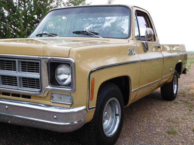 1978 Yellow Chevrolet C-10 Standard Cab Pickup