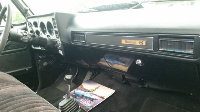 19780000 Black Chevrolet C-10 Standard Cab Pickup