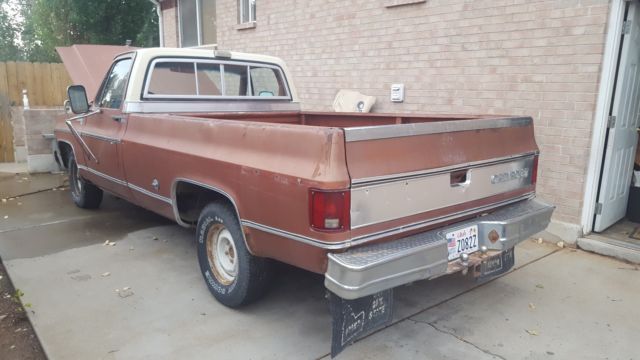 1978 Brown Chevrolet C-10 Standard Cab Pickup